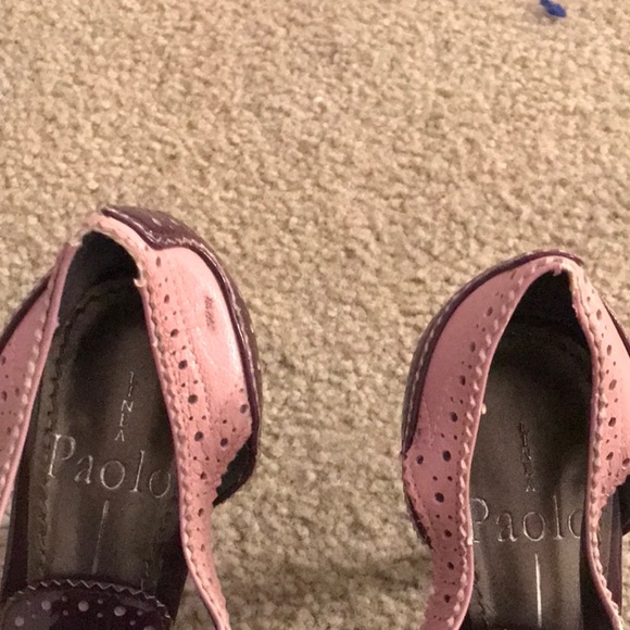Paolo Purple Heels size 4.5 - Picture 5 of 6